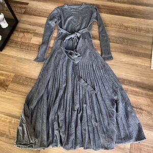 Cashmere Pleated Dress